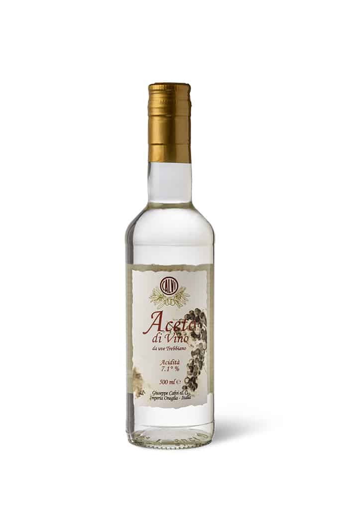 Aceto di Vino Bianco 500 ml da Uve Trebbiano