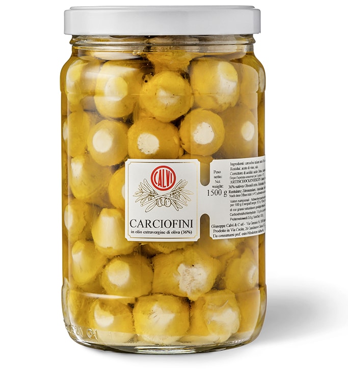 Carciofini in Extravergine di Oliva 1.5kg