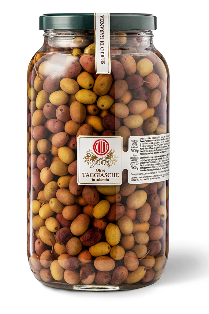 Olive Taggiasche in Salamoia 2 kg Sgocciolati