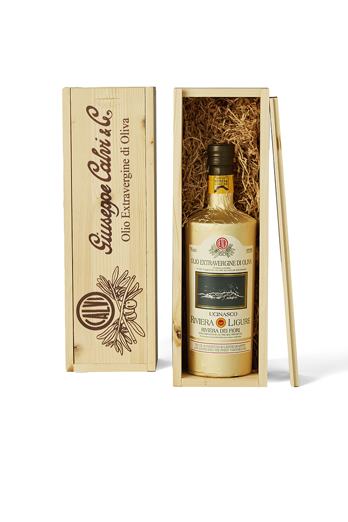 Cofanetto legno Riviera Ligure DOP Lucinasco